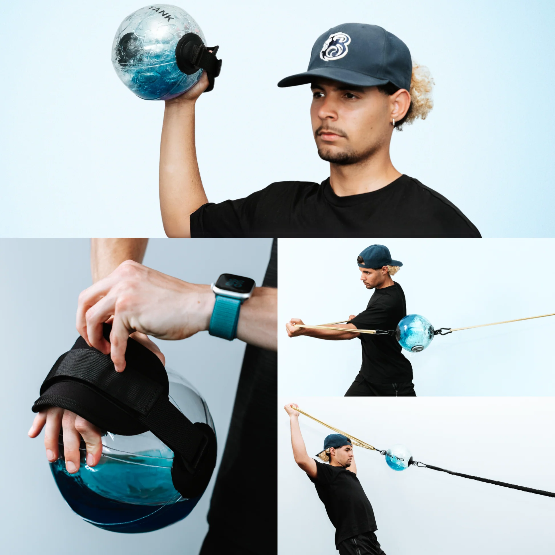Tidal Tank Hydro Ball sport-specific throwing drill