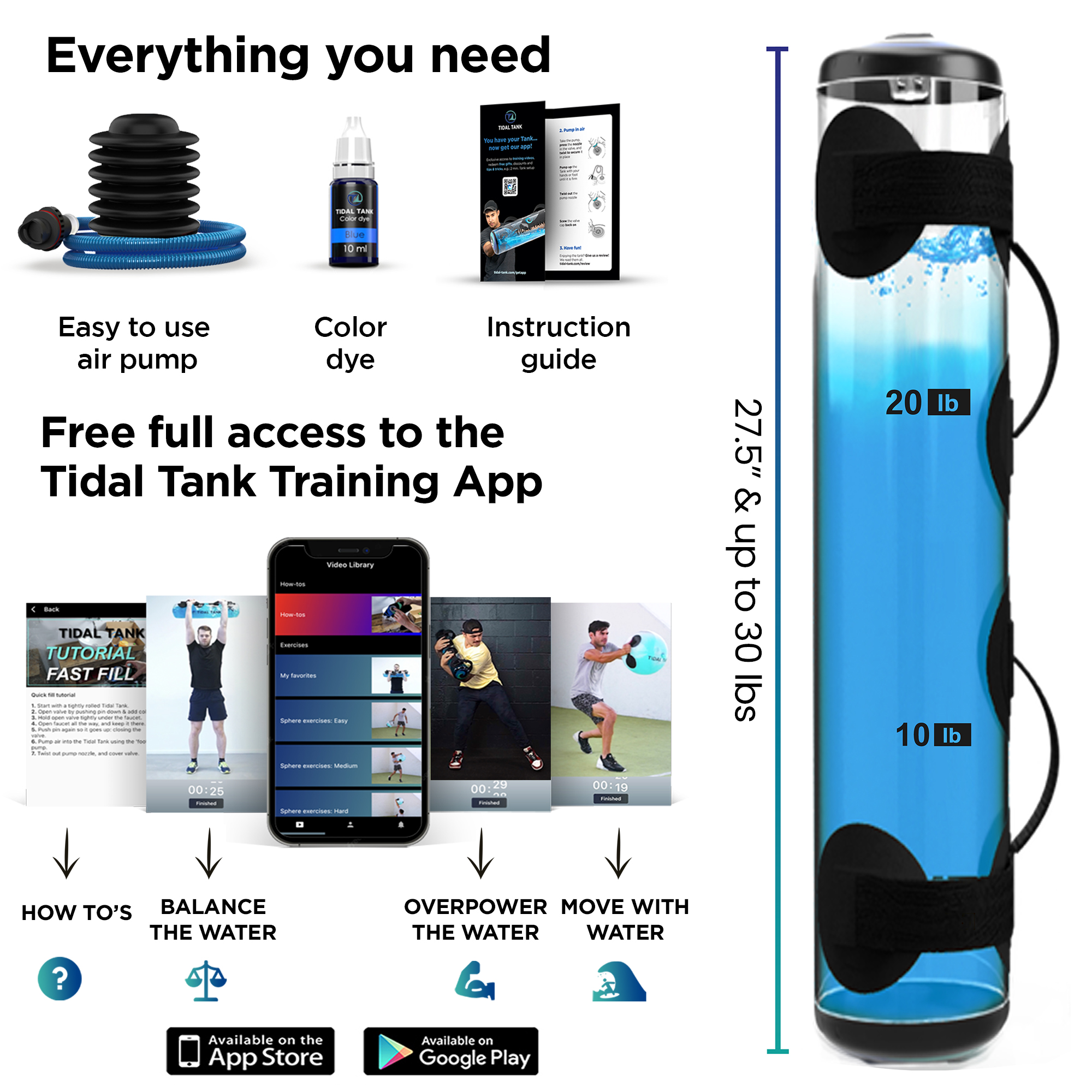 Tidal Tank Slim coordination training for youth athletes